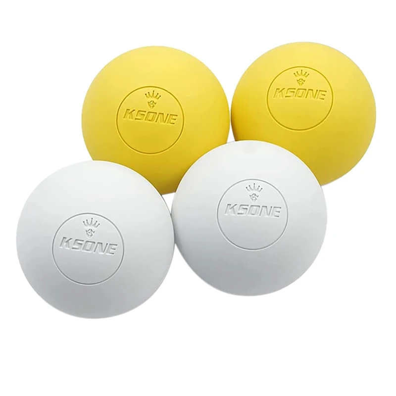 

KSONE Massage Balls Myofascial Release Tools Lacrosse Ball For Myofascial Release With 4 Lacrosse Ball Massage Ball