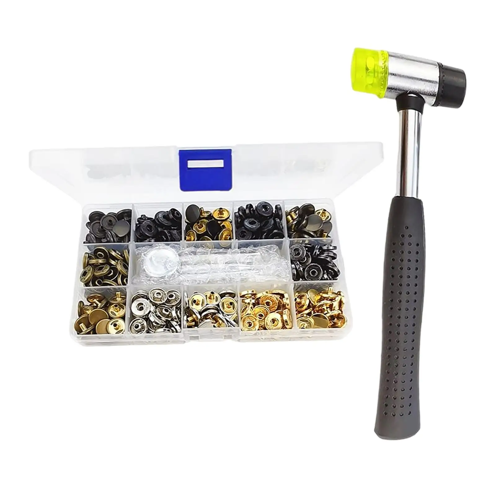 

120 комплектов сверхмощных защелкивающихся элементов, инструменты для металлических кнопок