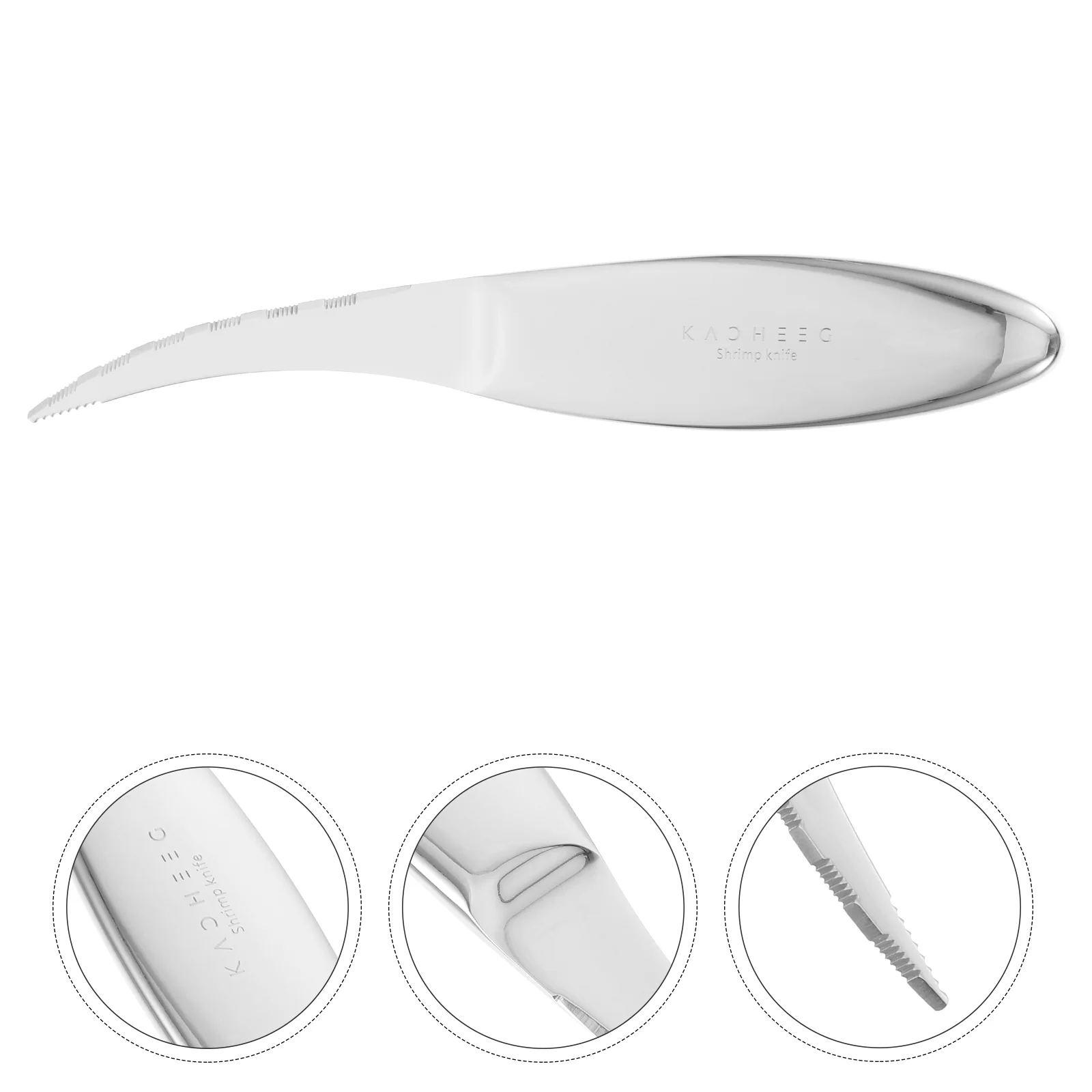 

Shrimp Peeler Prawn Shell Cleaner Tool Tools Deveiner Seafood Line Openers Bottle Remover Peeling Steel Cleaning Peel Device