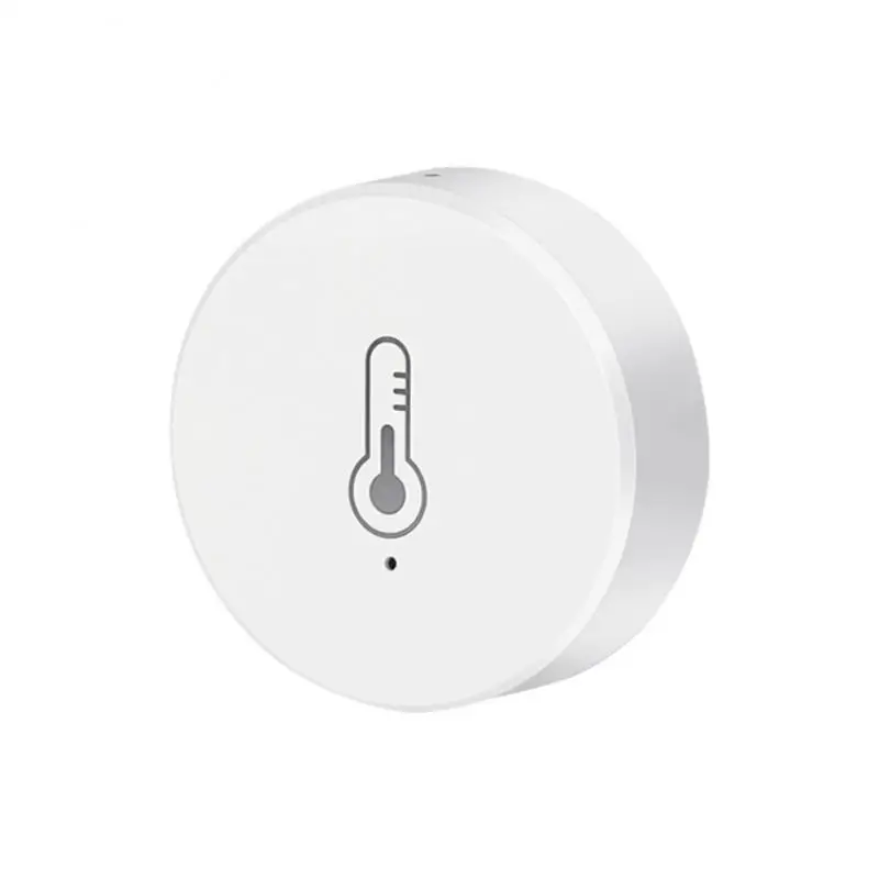 

Датчик температуры и влажности с оповещением, комнатный термометр и гигрометр с управлением через приложение, для умного дома Zigbee