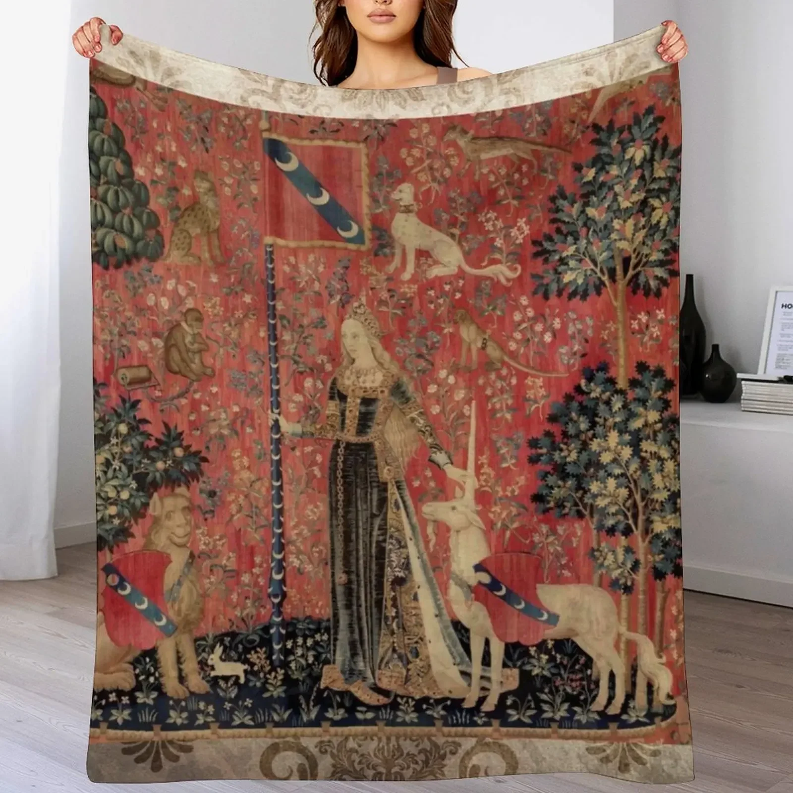 Touch - Гобелены с единорогом одеяло рождественские подарки декоративные одеяла