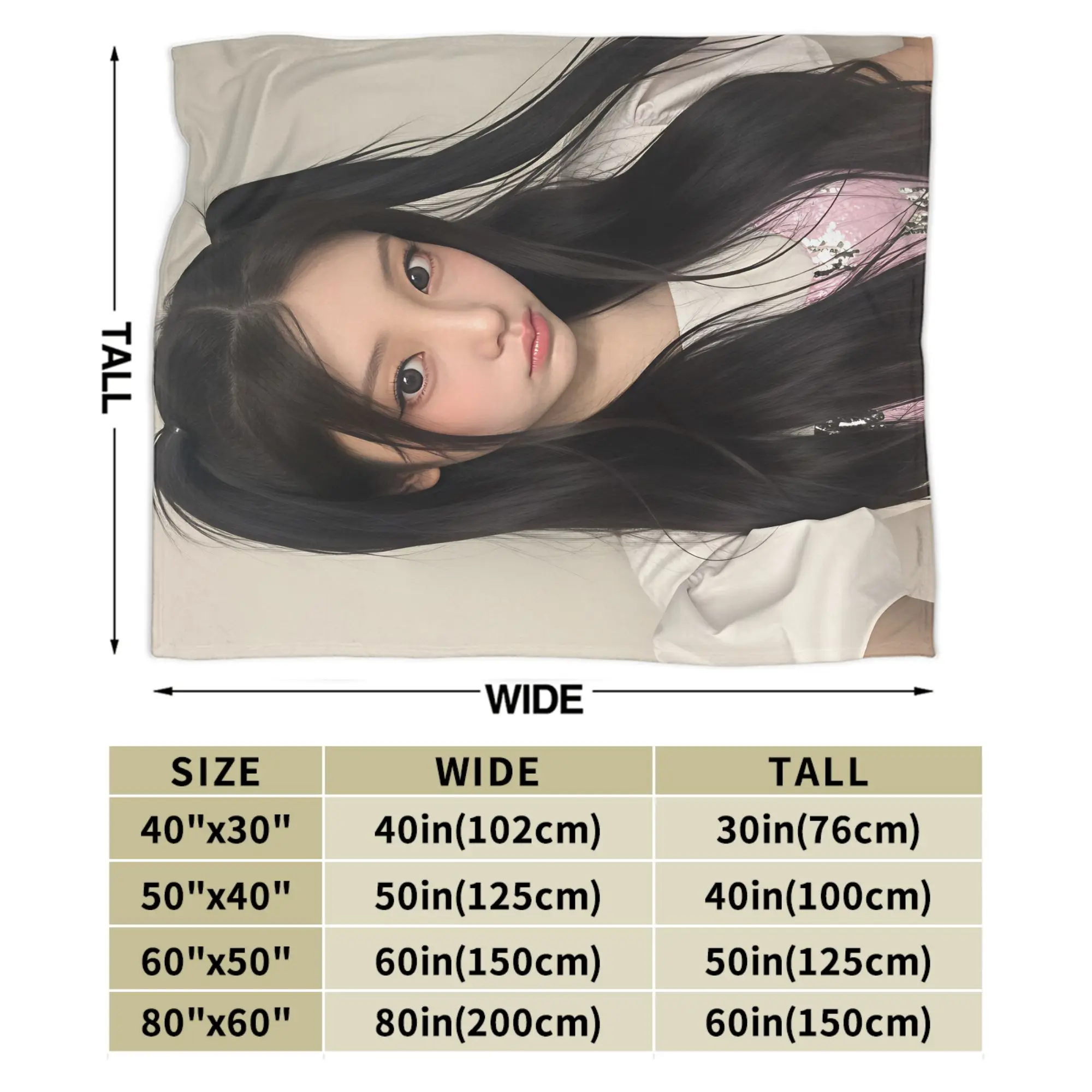 Плед W-Wonhees-S Super Real Me, теплый плюшевый плед с принтом для девочек и мальчиков, фланелевое покрывало для стула, дивана, кровати (art.: 3920dc11ffbb2) - 3920dc11ffbb2