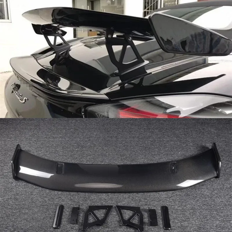 Спойлер из настоящего углеродного волокна аксессуары Porsche Cayenne 718 981 987 Cayman Boxster