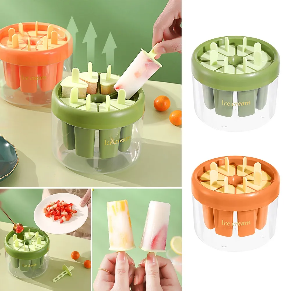 

1 Pcs Homemade Rock Sugar Popsicle/ice Cream Mold Home Frozen To Make Popsicle Artifact Popsicle Mold