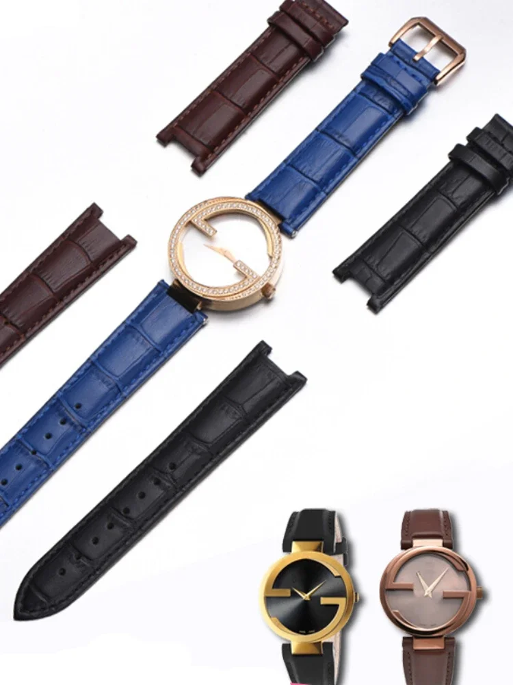 Ремешки для часов из натуральной кожи с вогнутым интерфейсом Gucci аксессуары