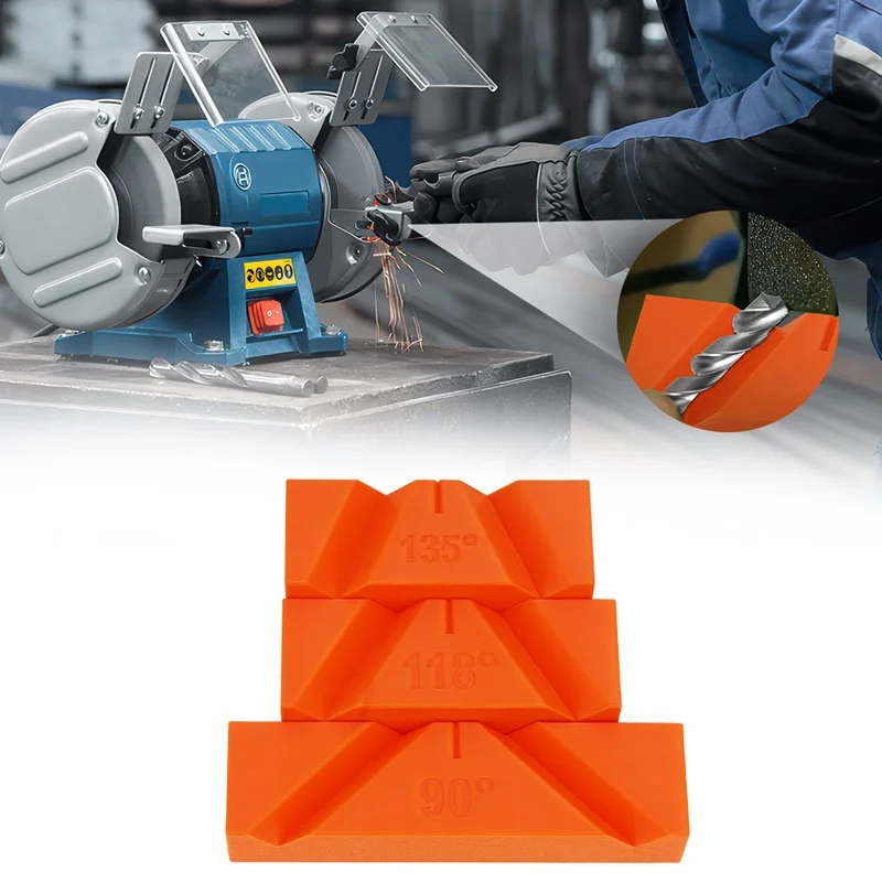 

90 ° 118 ° 135 ° Точилка для сверл, шлифовальная машина, полировщик для сверл, шлифовальный инструмент, приспособление для заточки сверл, насадка для углового измерителя