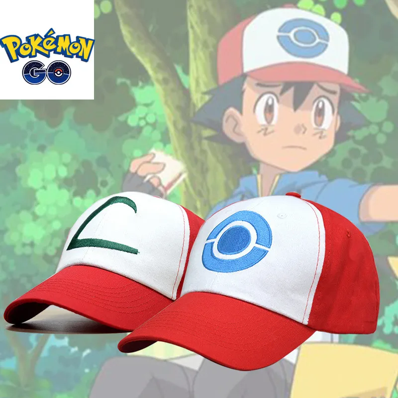 

Anime Pokemon Baseball Cap Pikachu Hat Adjustable Pokemon Cosplay Hip Hop Cap Girls Boys Children's Figures Toys Christmas Gift