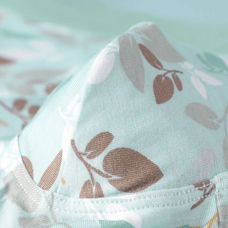 3PCS Men Underwear Modal Seamless Print Refreshing Man Boxers Underpants Recycled Fiber Breathable Mens Panties Boxershorts