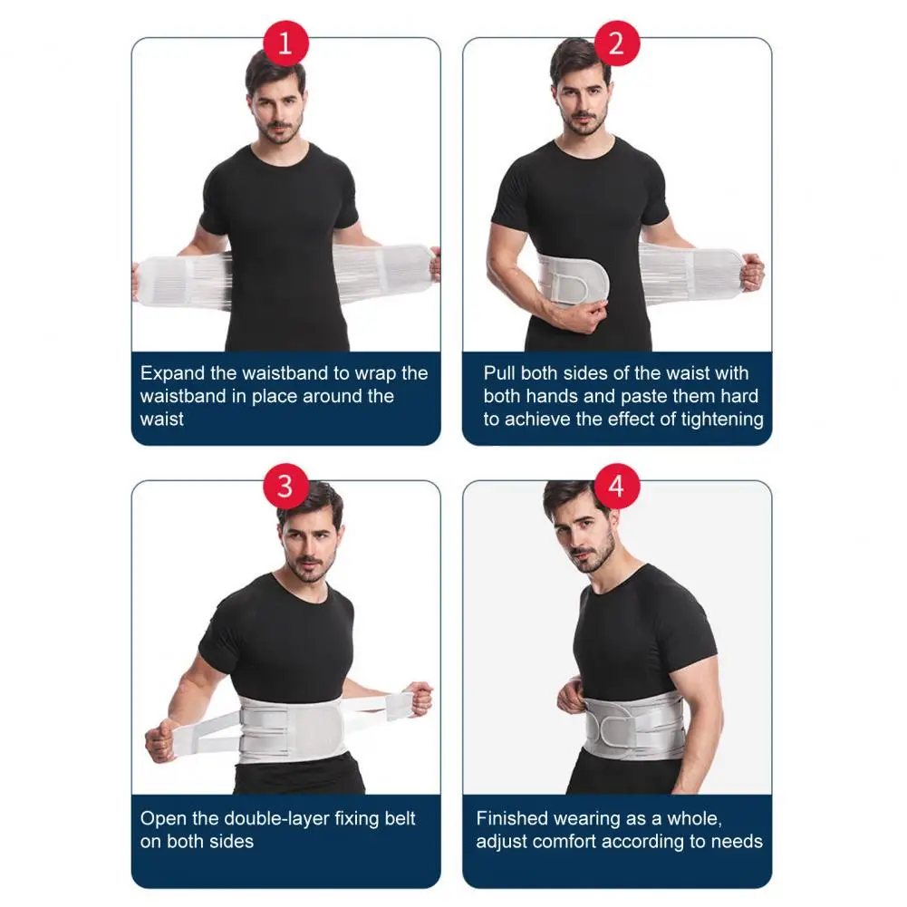 Fitness Trimmer Belt  Professional Thickening Supporting  Sciatica Fitness Trimmer Belt Sports Supply