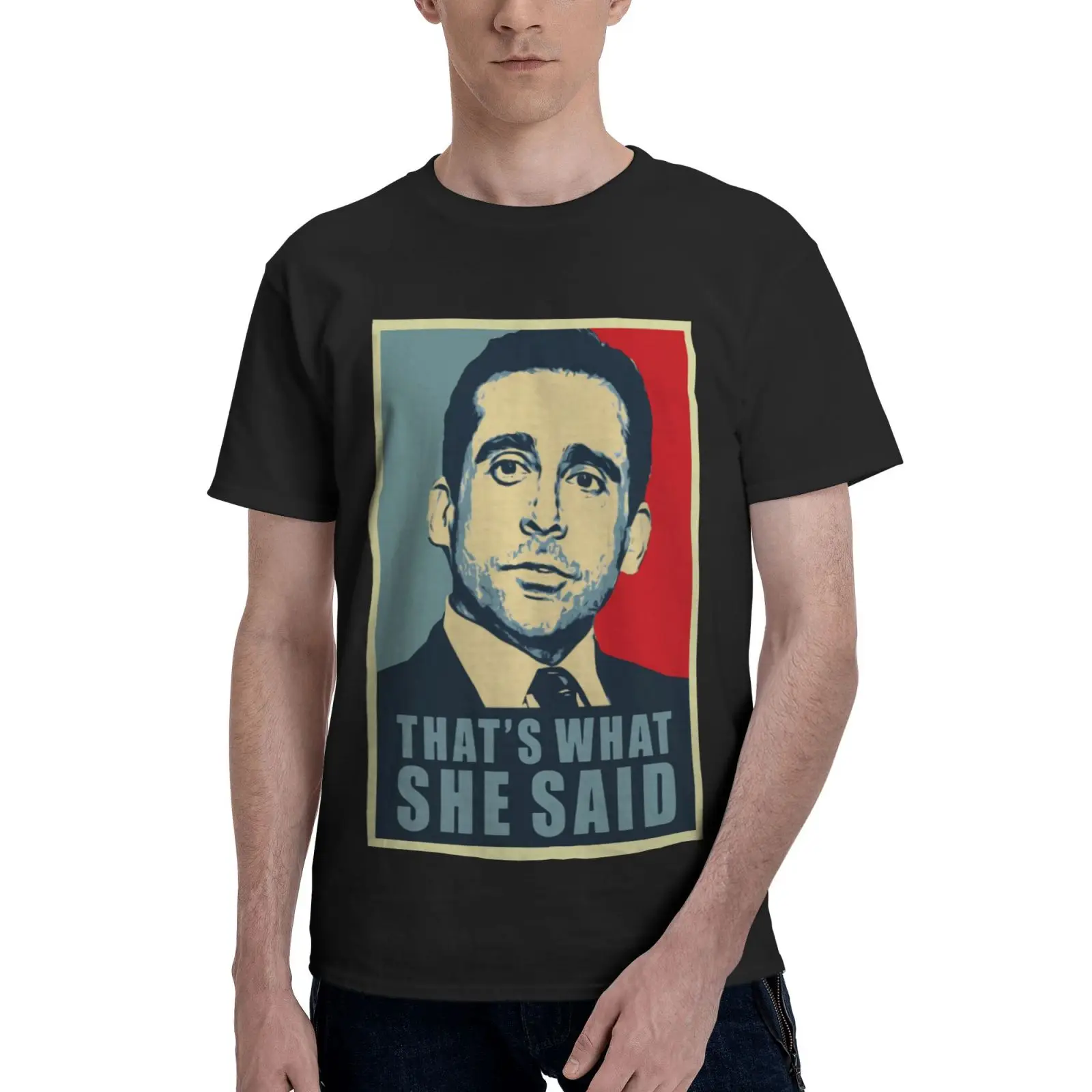 

Michael Scott The Office Tv Show Oversized T-Shirt Top Blouse Blouse Anime Oversized T-Shirt Oversized T Shirt Tshirts For Men