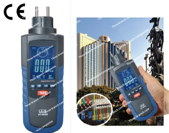 Dt-9054 Тестер выключателя утечки RCD-тестер