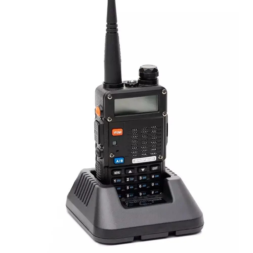 Лучшая рация BAOFENG UV-5RT VHFUHF 136-174400-520 МГц, 8 Вт, рация дальнего действия Baofeng, двусторонняя радиосвязь с ценой гарнитуры (art.: 3920d412167bb) - 3920d412167bb