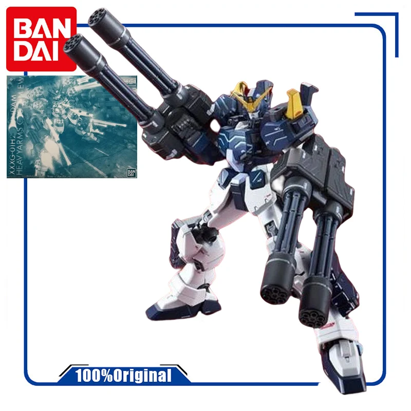 

Bandai Original Model Kit GUNDAM MG PB HEAVYARMS EW 1/100 Anime Action Figure Assembly Model Toys Collectible Gifts for Boys