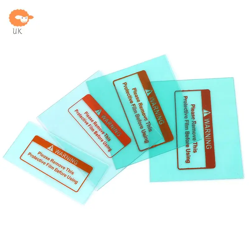 

5PCS Protective Plastic Plate Cover(PC) of the Auto Solar Darkening Welding Mask/Welding Filter/Welding Helmet
