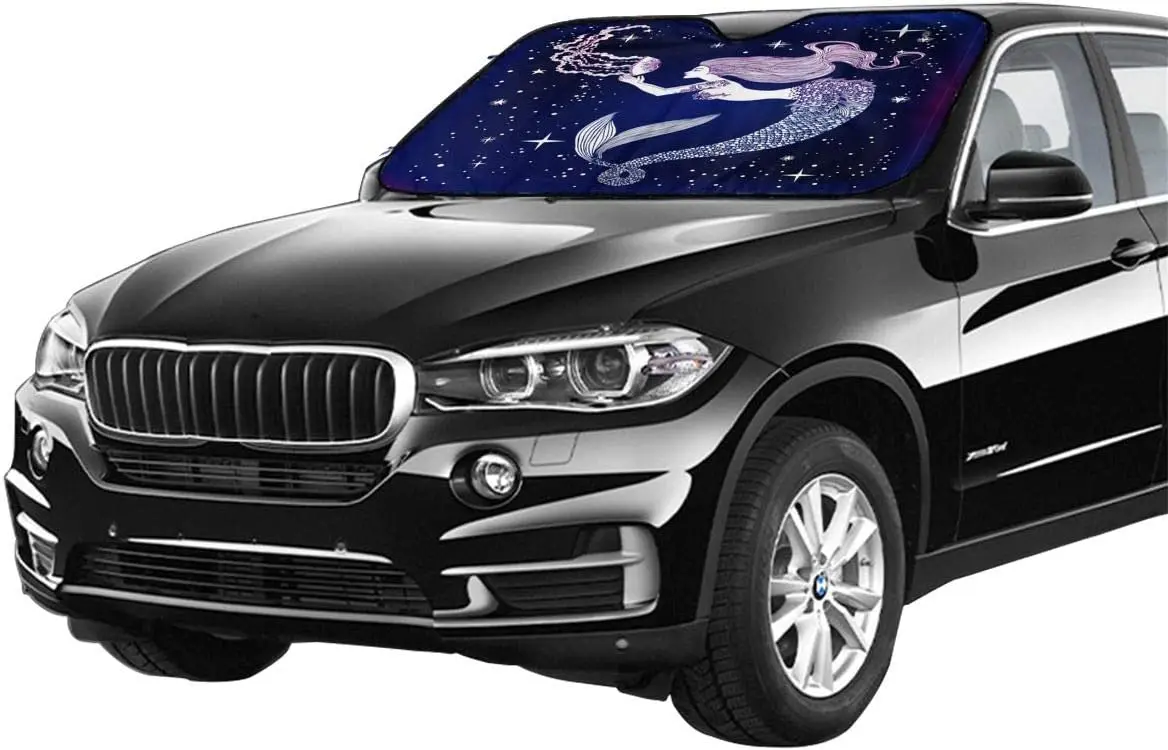 Foruidea солнцезащитный козырек для лобового стекла автомобиля Русалка и Медуза