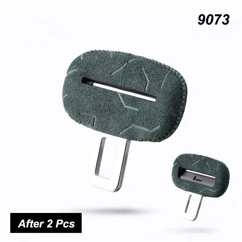 Для ZEEKR X 2023 2024, защитный чехол с замком для ремня безопасности, замша из алькантары, декоративный чехол для предотвращения столкновений, аксессуары для интерьера