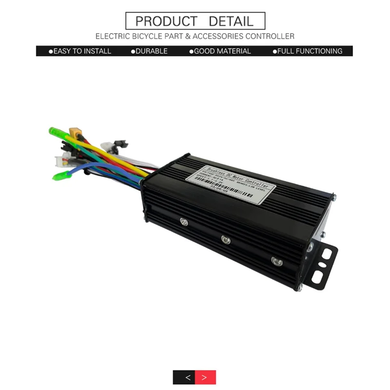 24 В/36/48 В электронный велосипед синусоида 26A 500/750 Вт SM трехрежимный бесщеточный