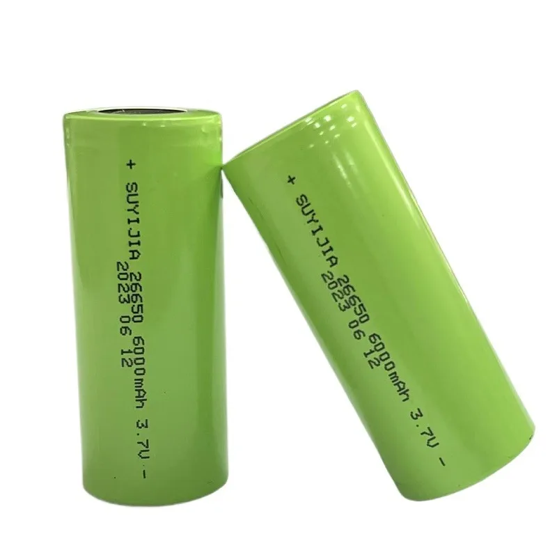 Аккумулятор 26650 3 7 В 6000 мАч литий-ионные