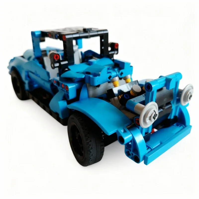 546 деталей MOC Technical Hot Rod, альтернативная модель для сборки, строительные блоки, рождественские подарки, архитектурная игрушка, художественное ремесло, сборные кирпичики. (art.: 3920dcd8fca4c) - 3920dcd8fca4c