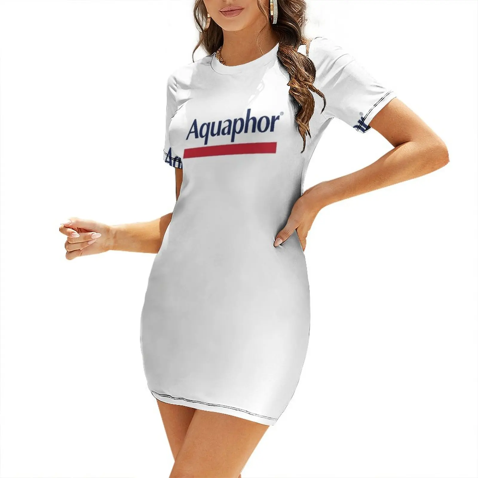 Платье Aquaphor с короткими рукавами пляжное платье роскошное вечернее женское для