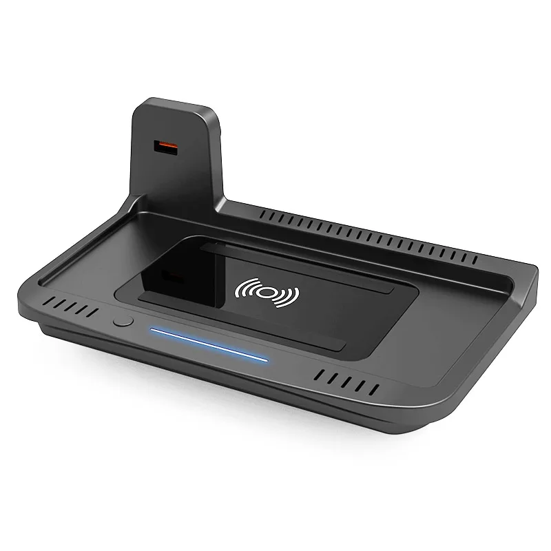 

Автомобильное беспроводное зарядное устройство для WEY GWM Tank 300 2021-2024, быстрая зарядная пластина для сотового телефона, внутренняя модификация, автоаксессуары