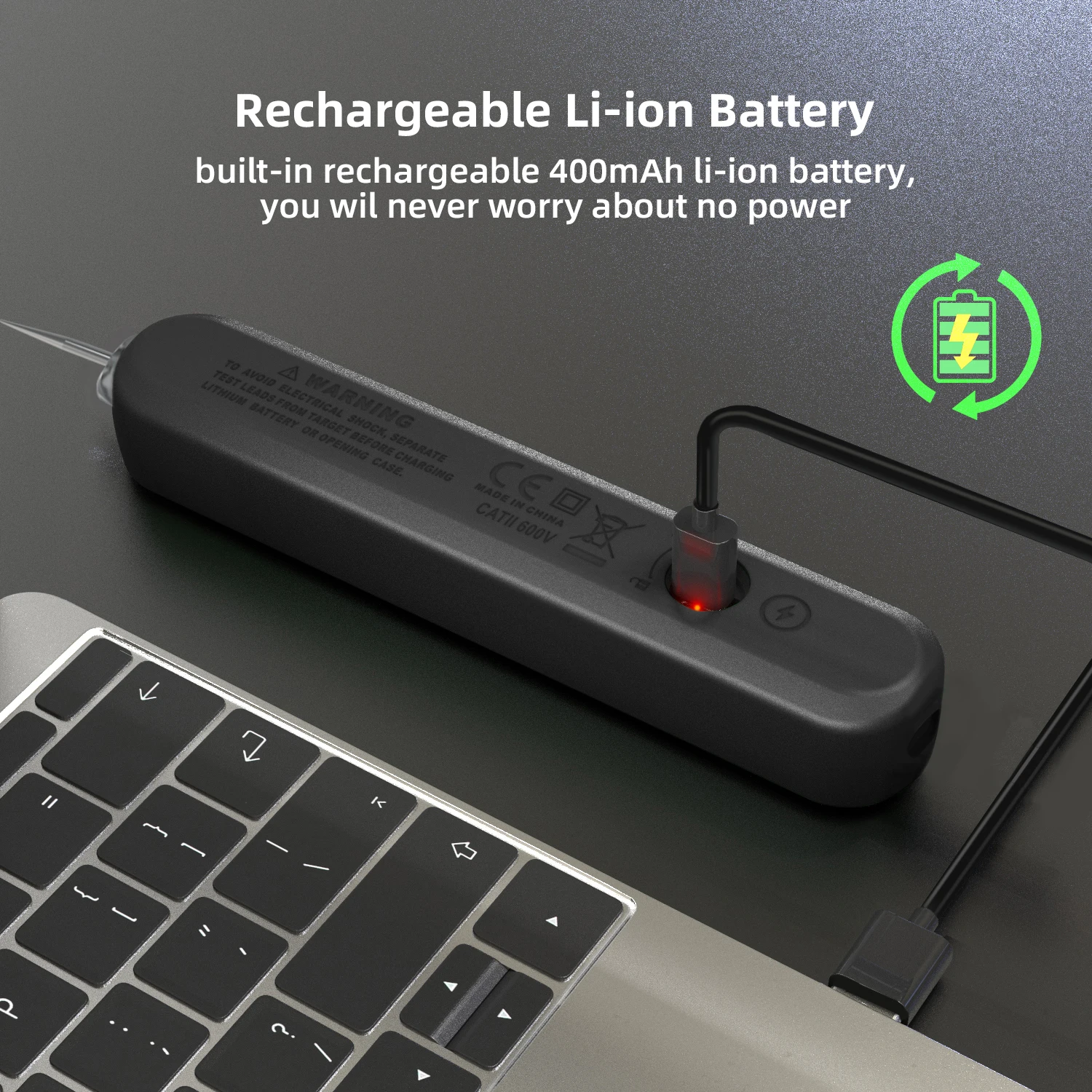 Тестер напряжения BSIDE ручка для Бесконтактного обнаружения утечки проводов 12-300 в