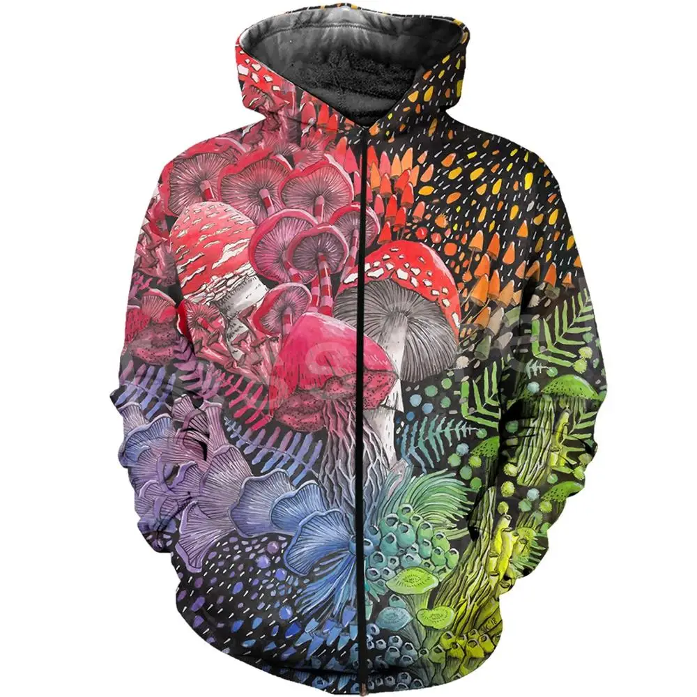 

Tessffel Newest Plants Mushroom Fungus Camo Funny New Fashion Tracksuit Pullover 3DPrint Zipper/Hoodies/Sweatshirts/Jacket A-2