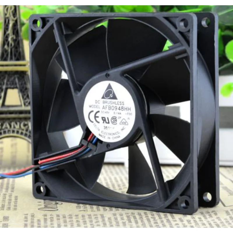 Новый охлаждающий вентилятор для Delta AFB0948HH-R00 48 В 9025 А, охлаждающий вентилятор для преобразователя частоты сервера 90*90*25 мм