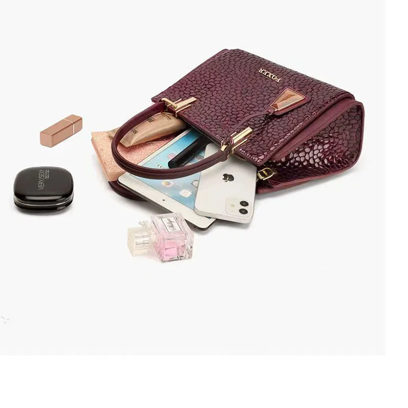 Сумка из натуральной кожи новинка 2023 года легкая роскошная красная свадебная