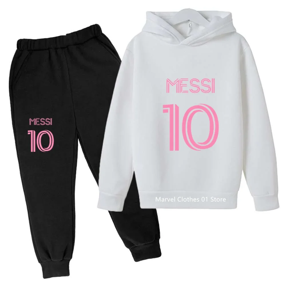 Meixi Printed Hoodie Set Kids Children's Clothing Hoodies Leggings 2-piece Boys and Girls Casual Sportswear