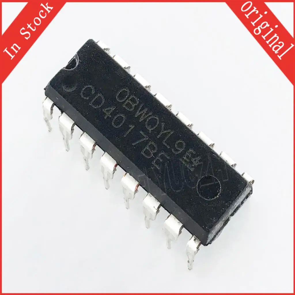 10 шт./партия CD4017BE 4017BE DIP16 CD4017 CD4017B DIP-16 фотоэлементов
