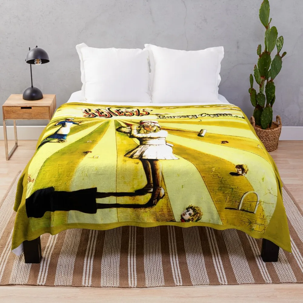 

GenesisThrow Blanket blanket with fur crochet blankets