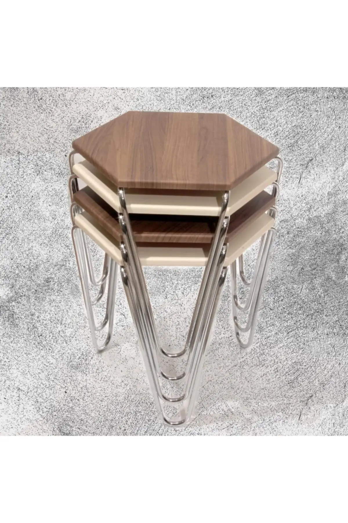 

Modern 4 Pcs Pyramid Zigon coffee table coffee tables table basse furniture living room table