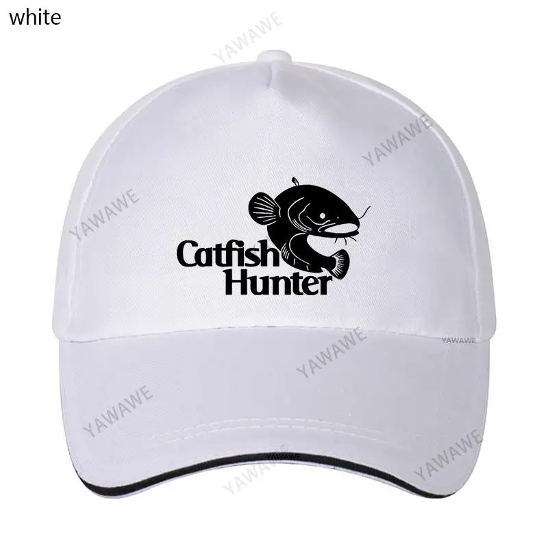 

Men Outdoor Snapback Hats Boyfriend Cap Catfish Hunter Printing Cotton Baseball Caps free shipping