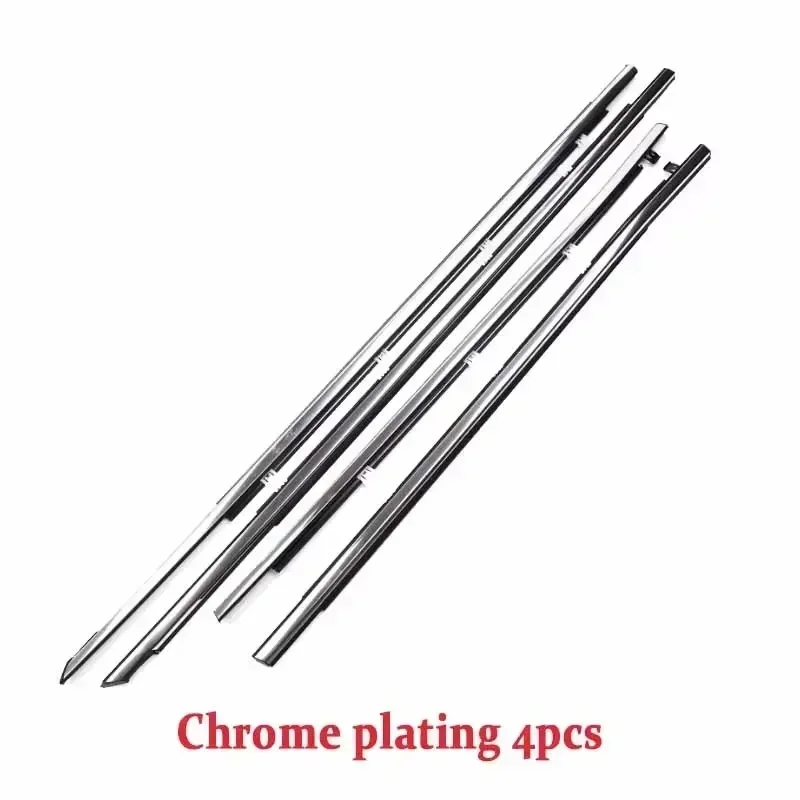 Уплотнитель окна автомобиля для Toyota Camry XV30 2002 ~ 2006 2005, герметичная лента для дверного стекла, хромированный водонепроницаемый уплотнительный ремень, аксессуары