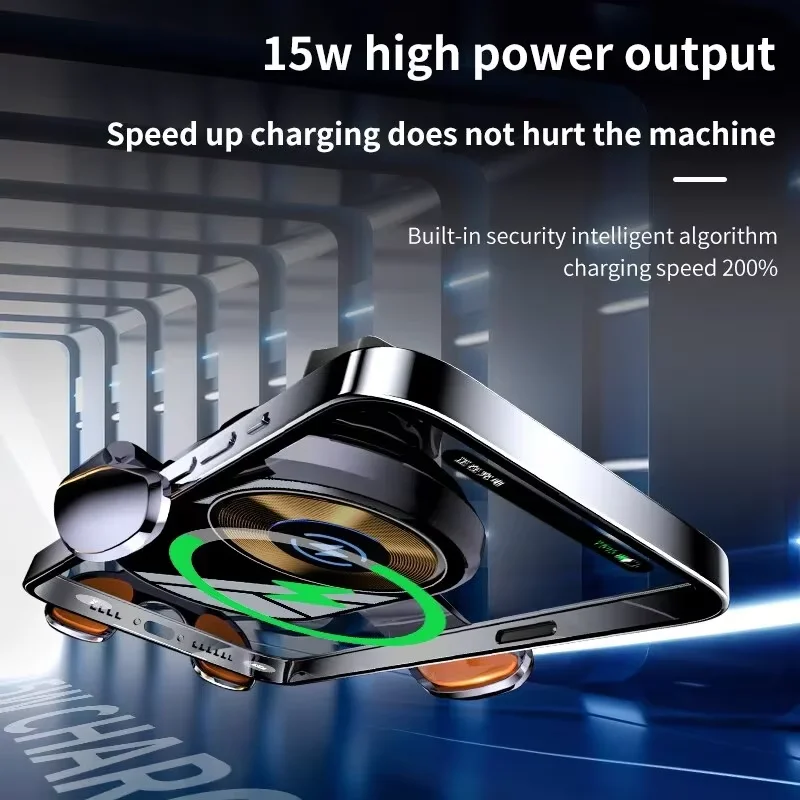 Автомобильное беспроводное зарядное устройство для телефона умное