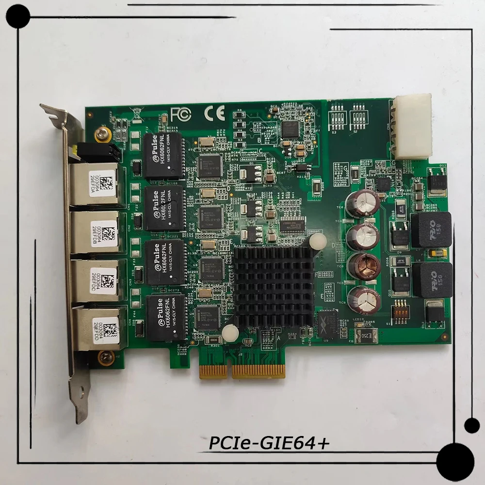 Для гигабитной сетевой рамки ADLINK 51-18519-0A40 PCIe-GIE64+