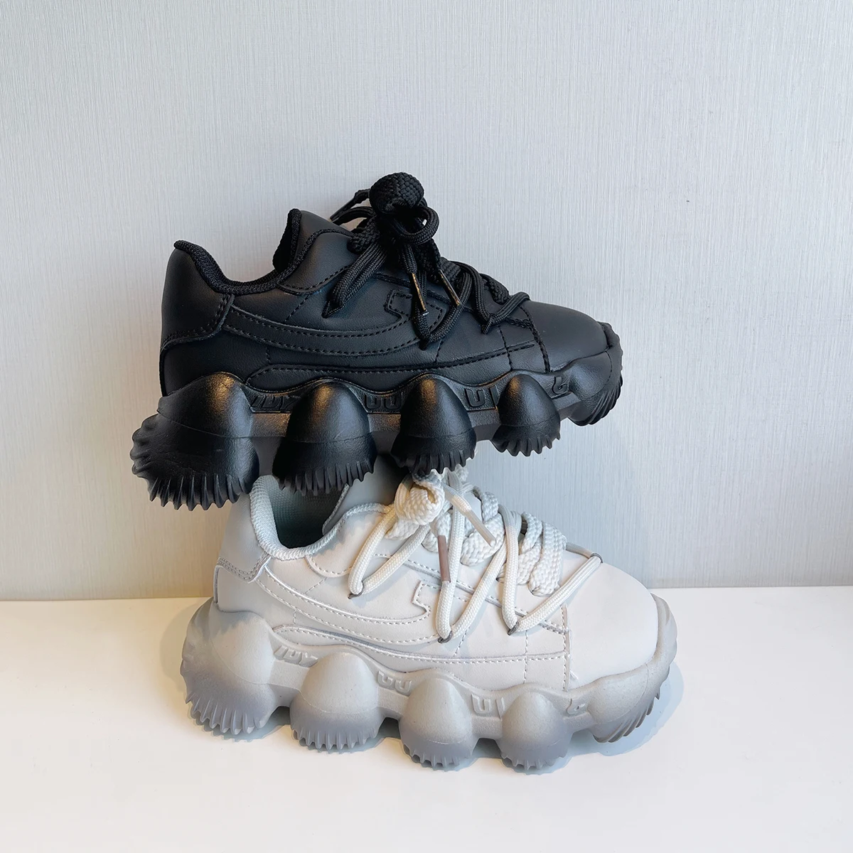 

Детские кроссовки с волнистой подошвой, модные повседневные кроссовки для бега, для мальчиков и девочек, Новинка осени 2022