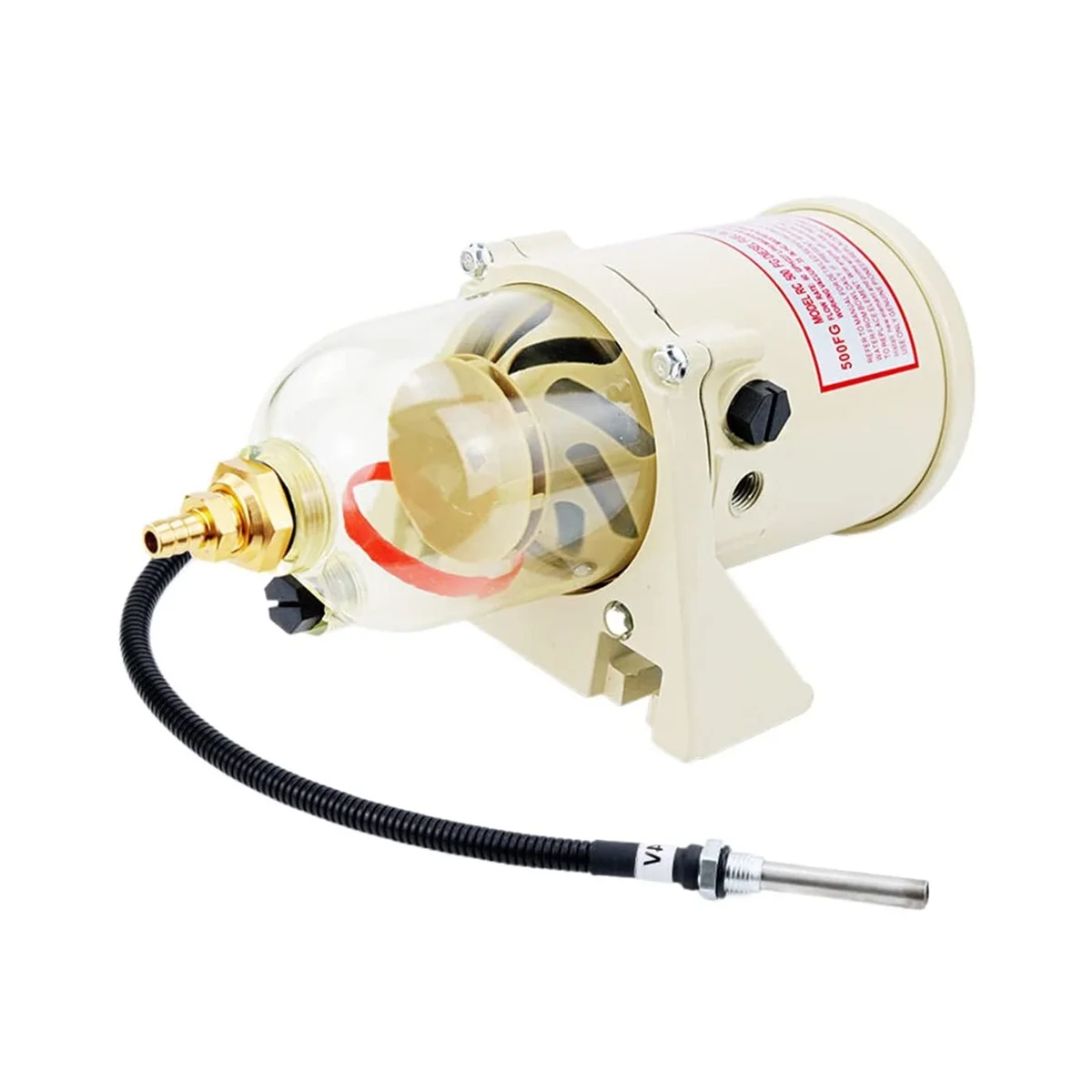 

Фильтр 500FG 500FH для топливного бака морского двигателя, фильтрующие элементы для автомобиля, лодки, грузовика, сепаратор для масла и воды с нагревом 12 В