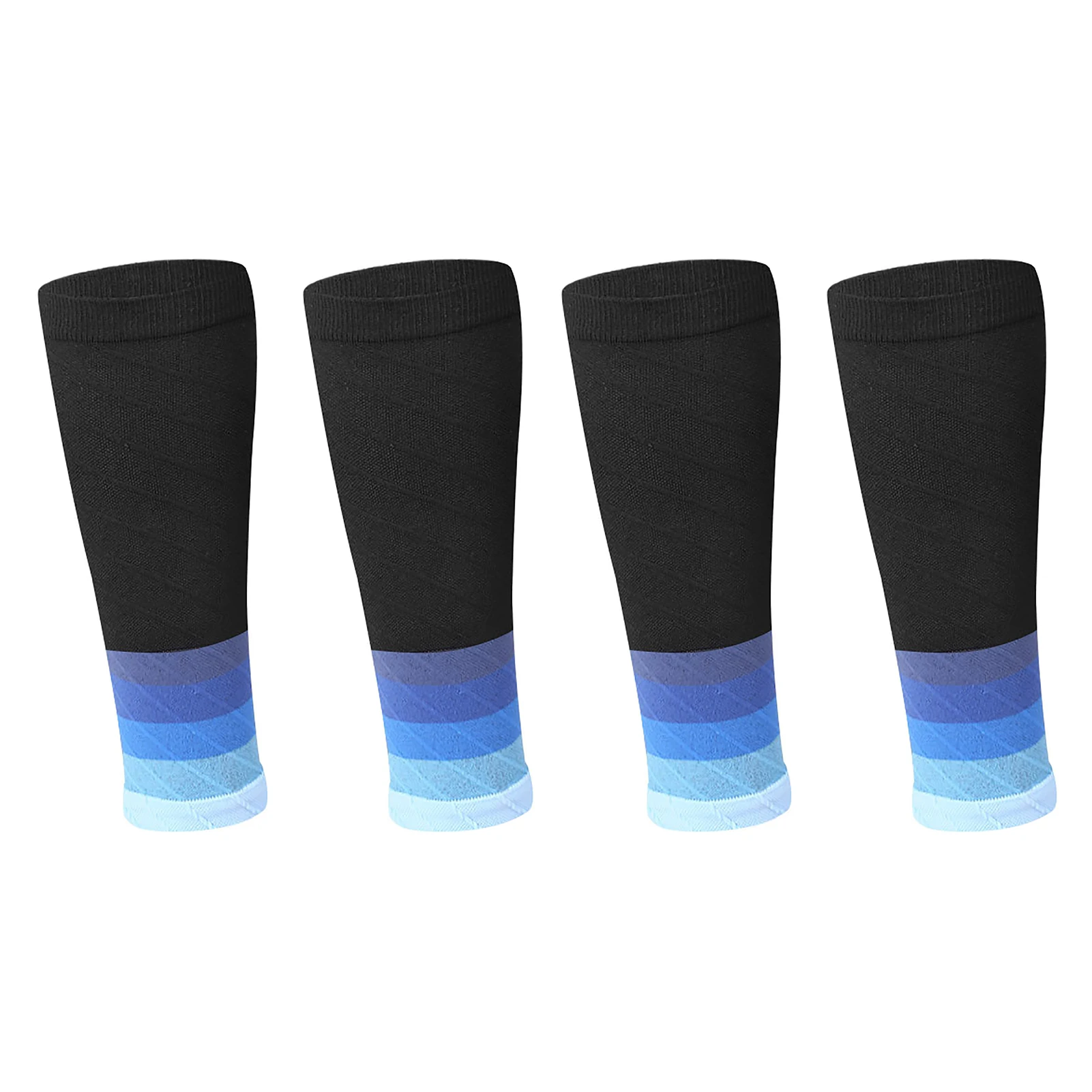 

4pcs Men Women Nylon Elastic Calf Sleeve Sport Compression Legwarmers Breathable Comfortable Anti Slip Knee Support Hiking