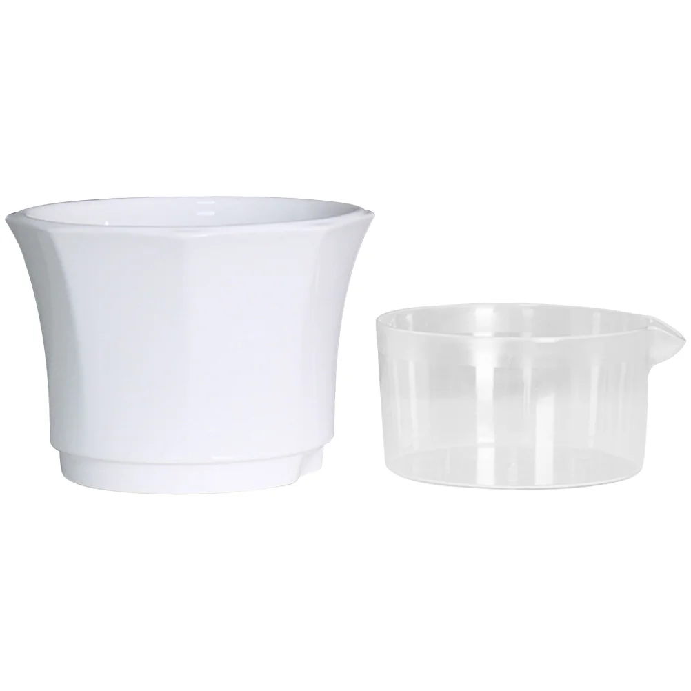 

Automatic Water Absorbent Flower Pot Self-watering Planters Clear Plastic Containers Indoor Plants Pots Violets Flowerpot