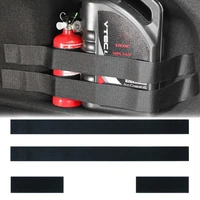 car trunk organizer elastic nylon fixing belt sticker storage bag magic tapes fire extinguisher fixing auto interior accessories