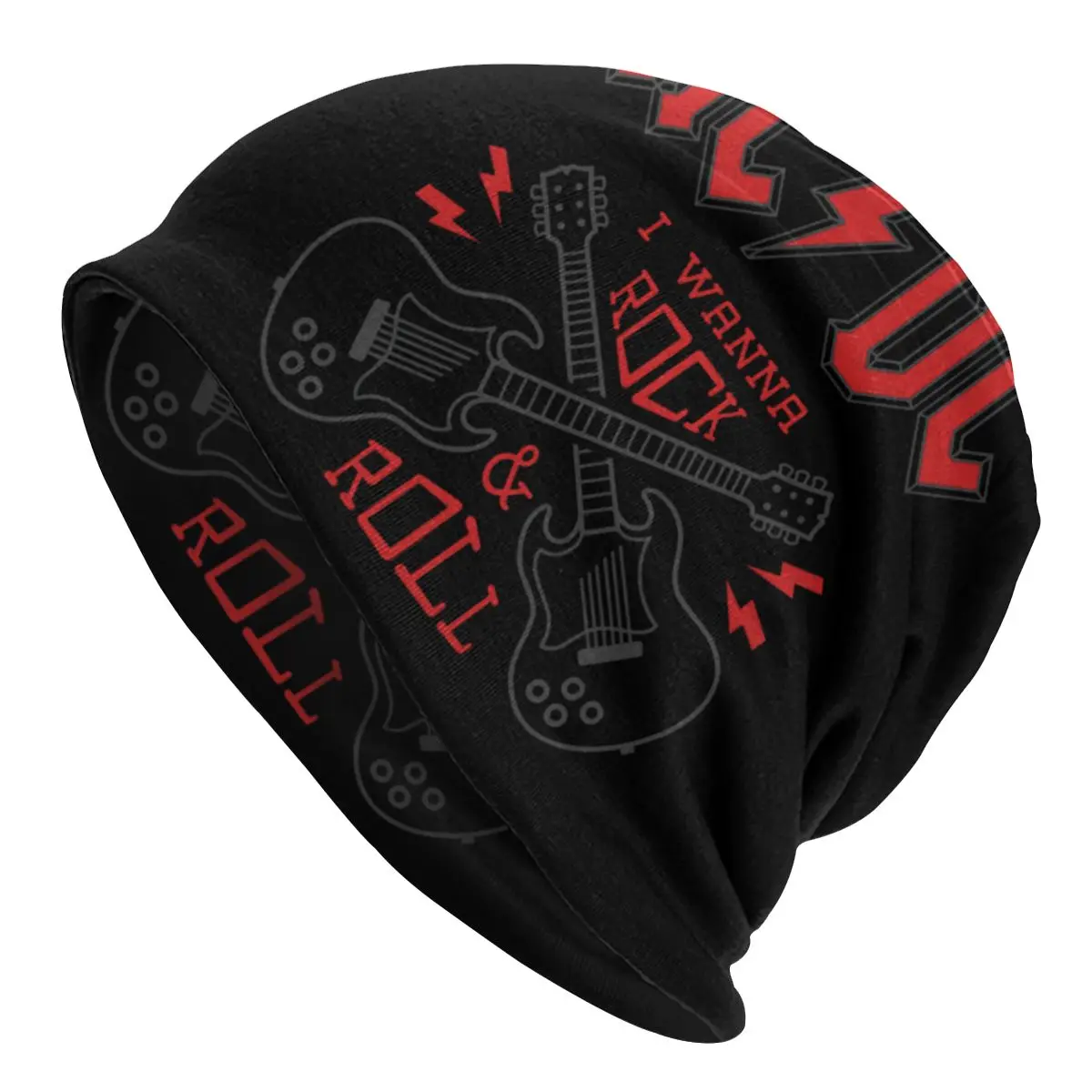 

AC Mash Up Beanies Caps For Men Women Unisex Outdoor Winter Warm Knitted Hat Adult Rock Roll Band Bonnet Hats