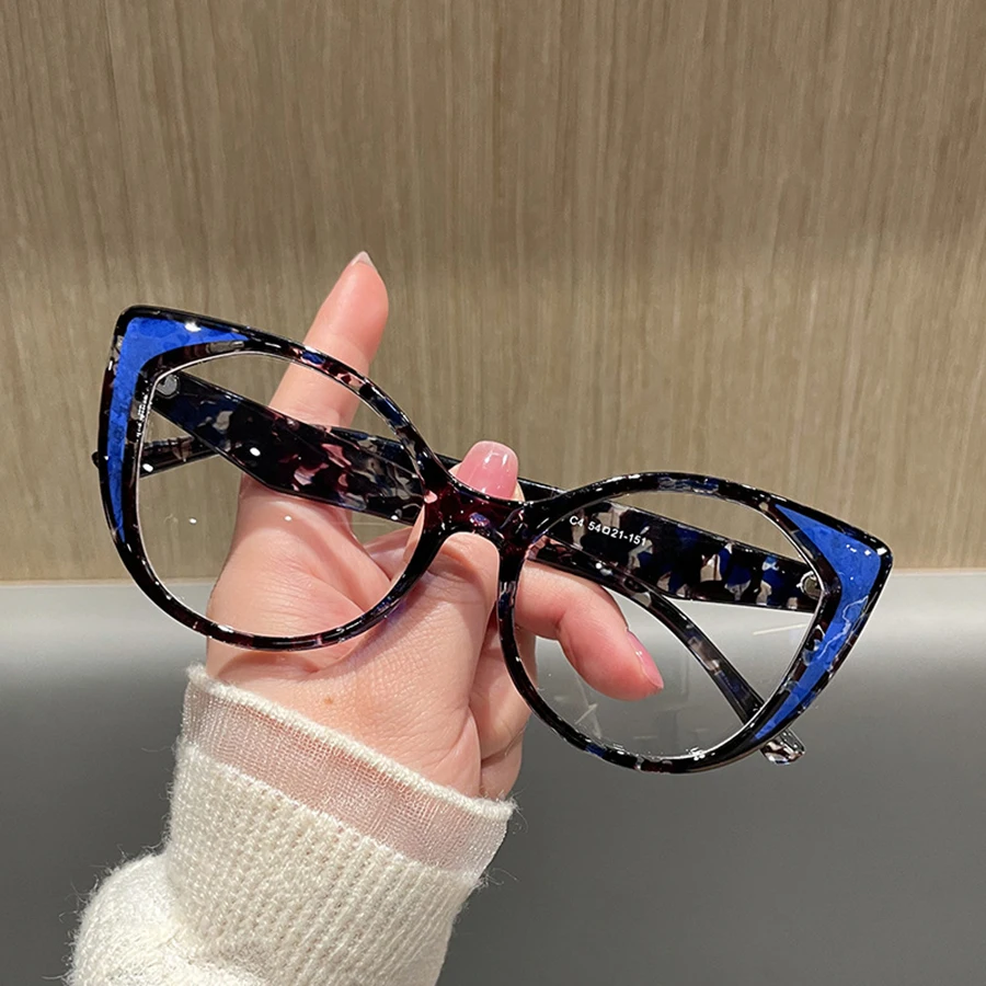 Новая модная оправа для очков Индивидуальная сумка большая Плоские линзы