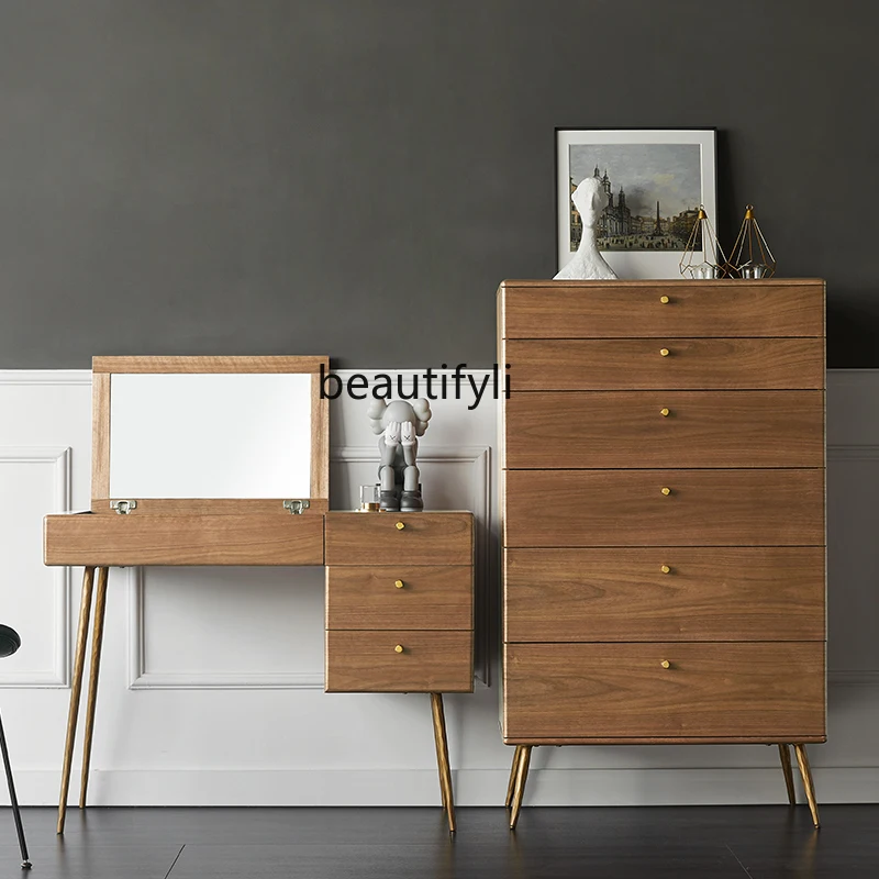 Классический ретро-столик для макияжа CXH в маленькой квартире