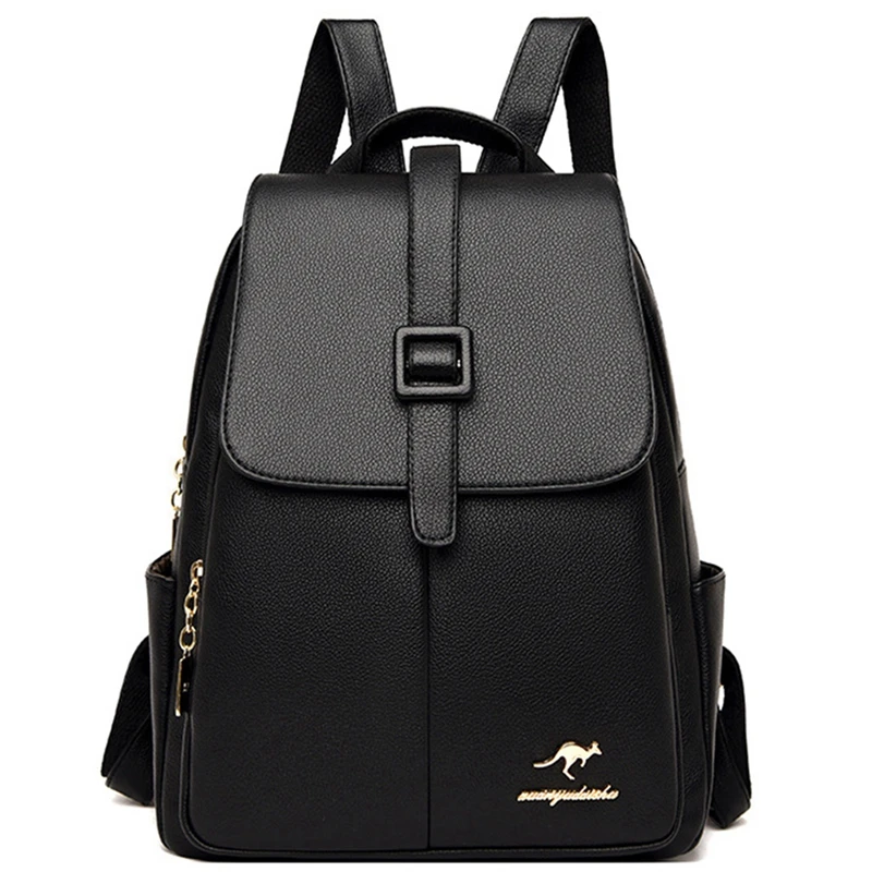 

Backpack Summer Women's Large Capacity Suede Backpack Casual Book Bag Travel Bag