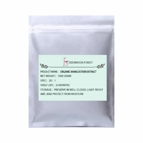 Натуральный высококачественный 100-1000 г экстракт мангостина 20:1 порошок Гарциния