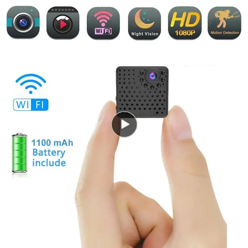 

Wifi Camera W18 Motion Detection Voice Recorder Night Home Security Support 128gtf Micro Camcorder 1080p Mini