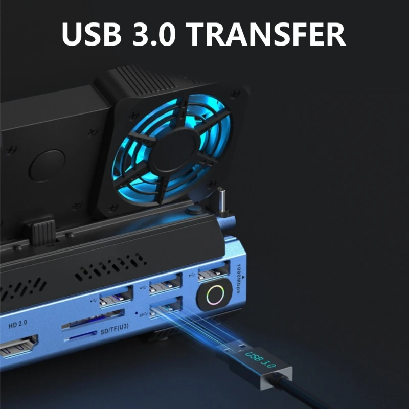 Док-станция USB HUB для консоли с легким картриджем жесткого диска док-станция типа C