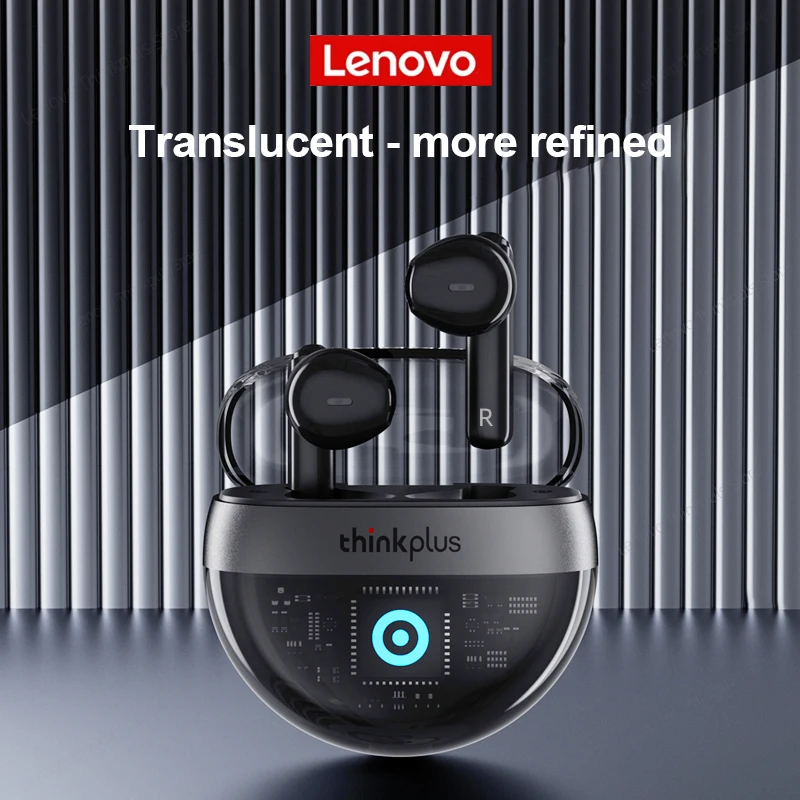 

Original Lenovo T40 TWS 5.2 Bluetooth Earphones Wireless Earbuds Sport Noise Reduction Headphones 350mAH Charging Case With Mic